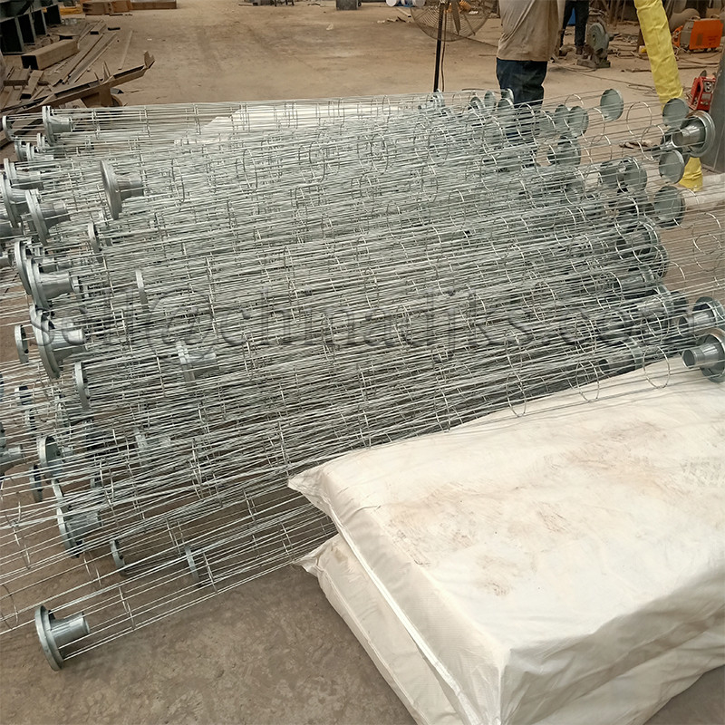 La cage de filtre à manches d'alliage pour impulsion filtre à manches les fils verticaux