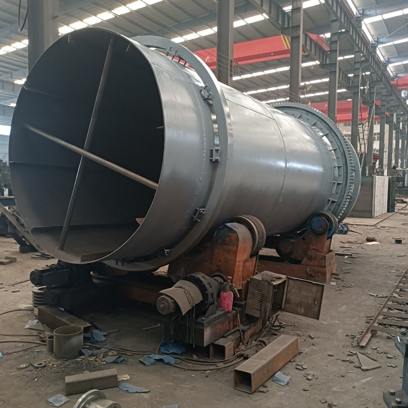 Granulatoire adapté aux besoins du client de tambour rotatoire pour la chaîne de production d'engrais 5.5kW