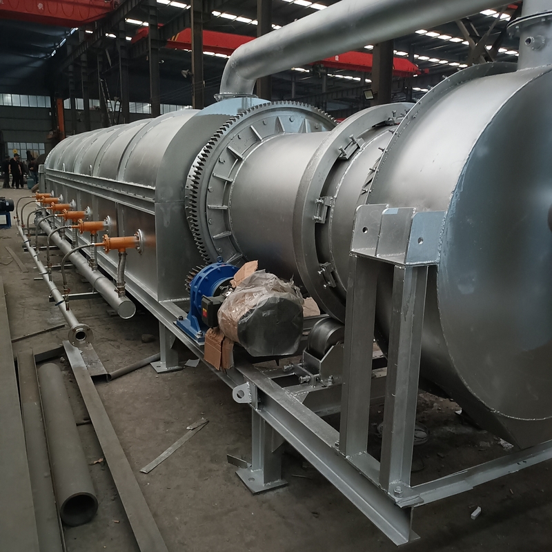 Type de chauffage externe continu de four rotatoire traitement thermique