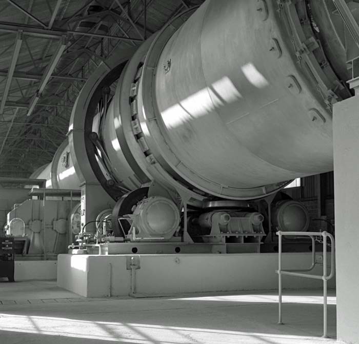 Matériaux Réaction Incinérateur de type four rotatif de 5 à 45 t/h Capacité