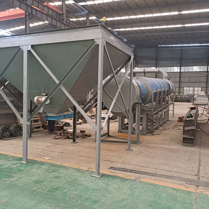 Usine de séchage de plâtre chimique de 5 à 90 t/h Capacité de production de ciment