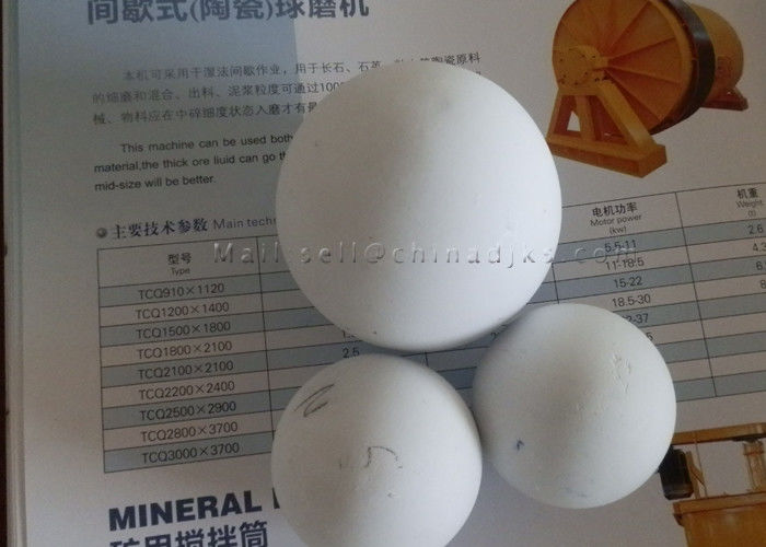 3,9 G/Cm3 99% Alpha Alumina High Alumina Ball pour le broyeur à boulets