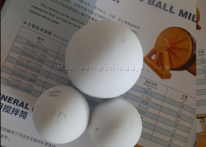 3,9 G/Cm3 99% Alpha Alumina High Alumina Ball pour le broyeur à boulets