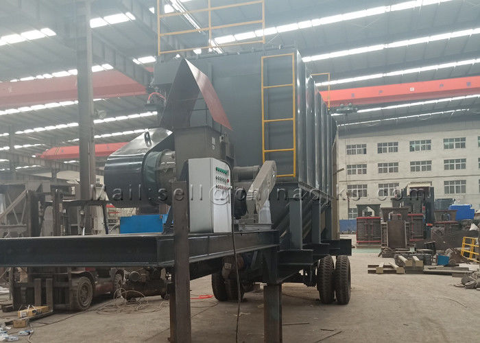 Collecteur de poussière mobile de filtre à manches de l'impulsion 300m2 de PLC 2450mm