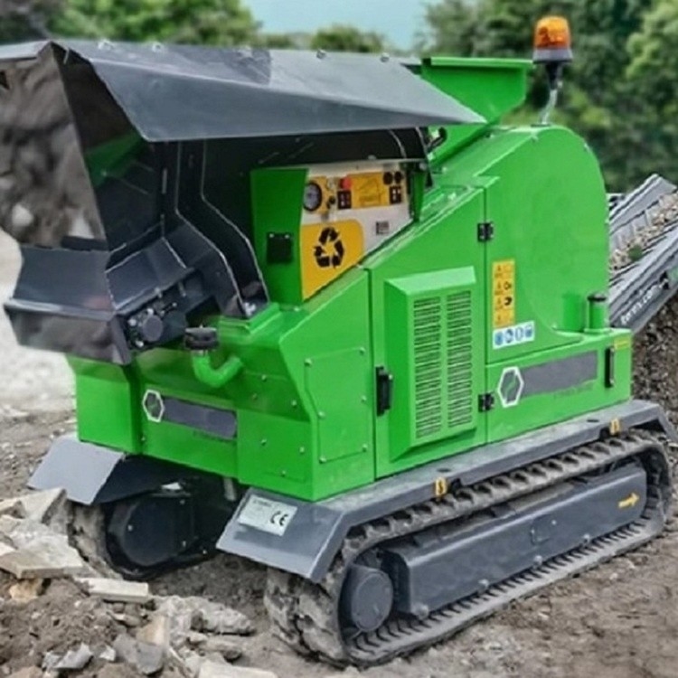 15-50t/H Mini Mobile Jaw Crusher Station pour la petite chaîne de production concasseuse
