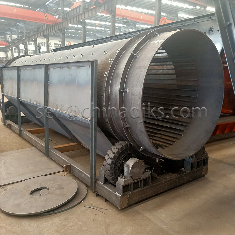 Tambour encoché entraîné par un moteur électrique de For Various Materials de tamis rotatoire d'écran de tambour rotatoire