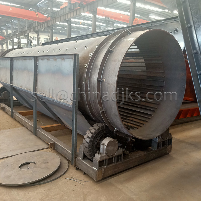 Tambour encoché entraîné par un moteur électrique de For Various Materials de tamis rotatoire d'écran de tambour rotatoire